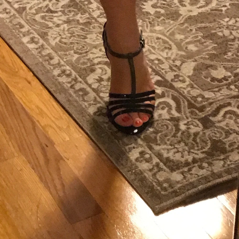 Miu Miu Black Strappy Sandals - Picture 5 of 5